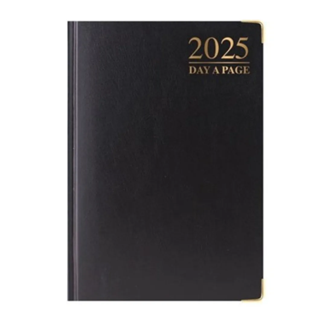 2025 Day A Page Padded A5 Diary