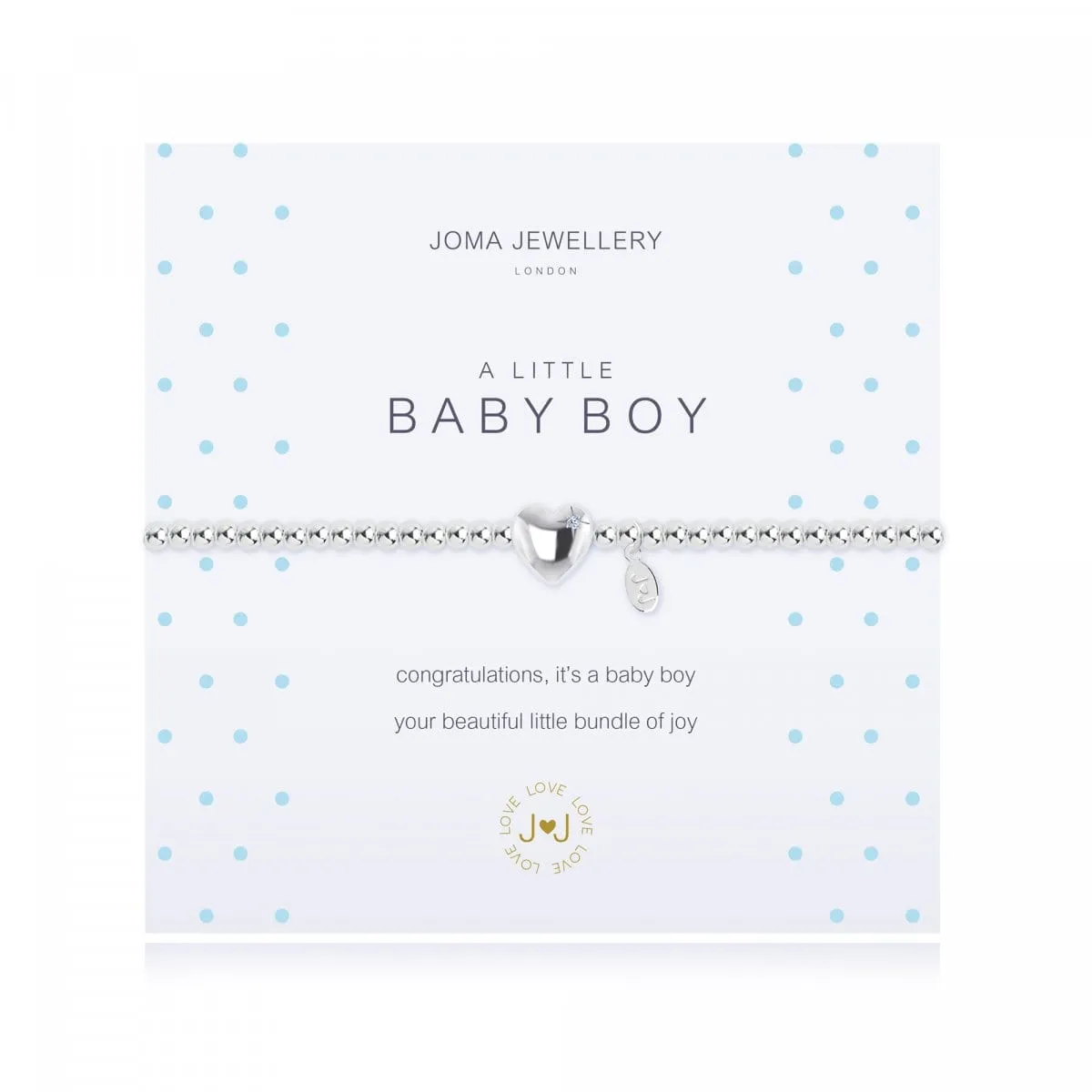 A Little Baby Boy' Bracelet by Joma Jewellery