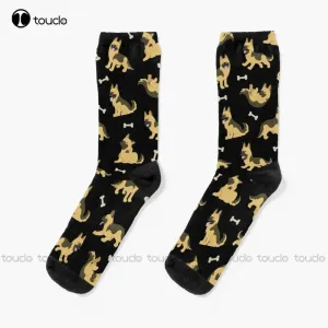 Adorable German Shepherd Cute Puppy Dog Socks