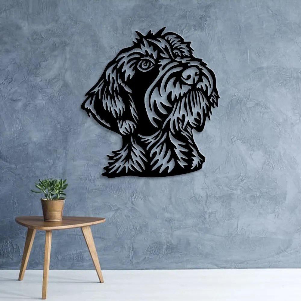 Airedale Terrier Metal Wall Art - Airedale Terrier Wall Decor - Airedale Terrier Lover Gifts - Dog Lover Gifts - Dog Lover - Ciaocustom