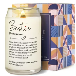 Birthday Gifts for Women Friendship - Best Friend Birthday Gifts for Women - Friendship Gifts for Women Friends, Bestie Gifts for Women, Gifts for Friends Female, BFF Gifts for Women - Scented Candle