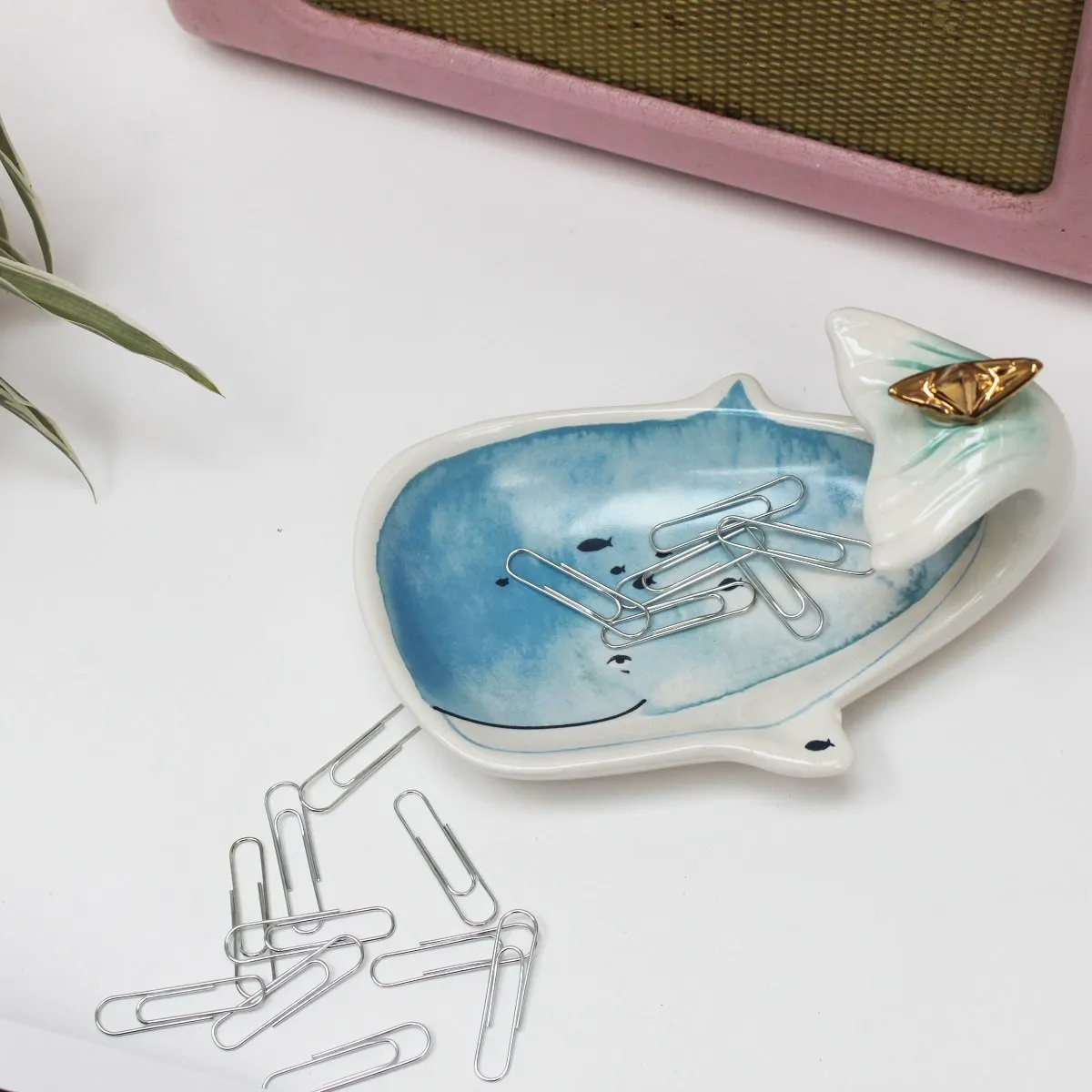 By The Sea Whale Dish With Gift Box