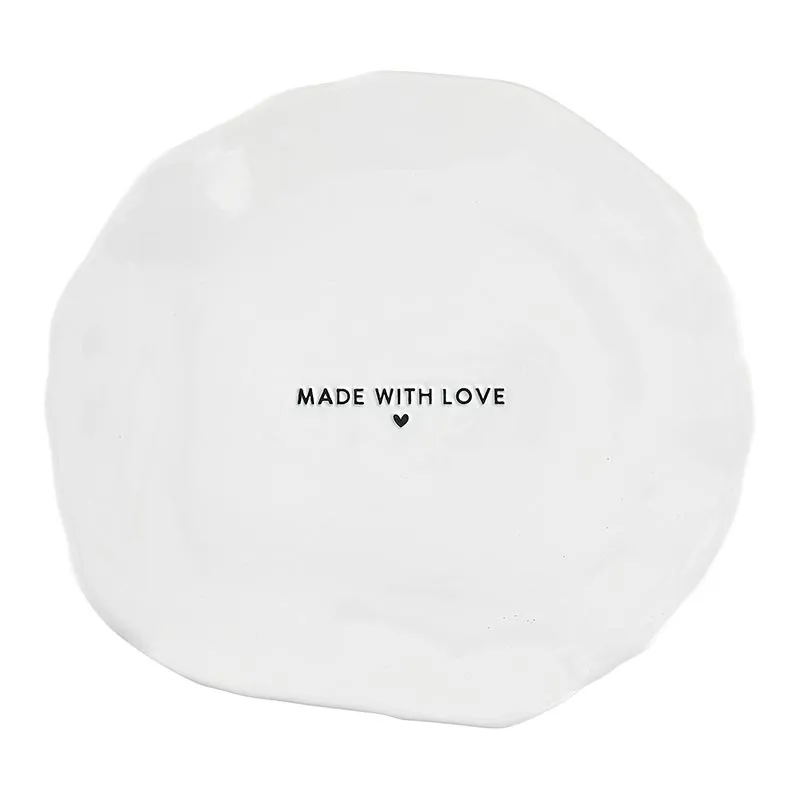 Ceramic Made With Love Platter Set