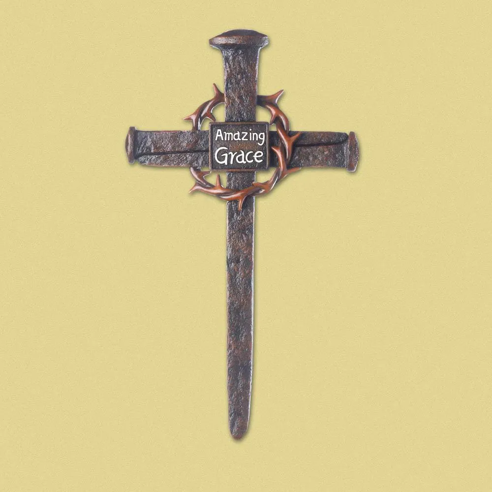 Crown Of Thorns Nail Cross