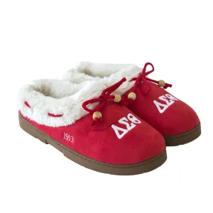 Delta Sigma Theta Sorority Cozy Slipper Large 7-8