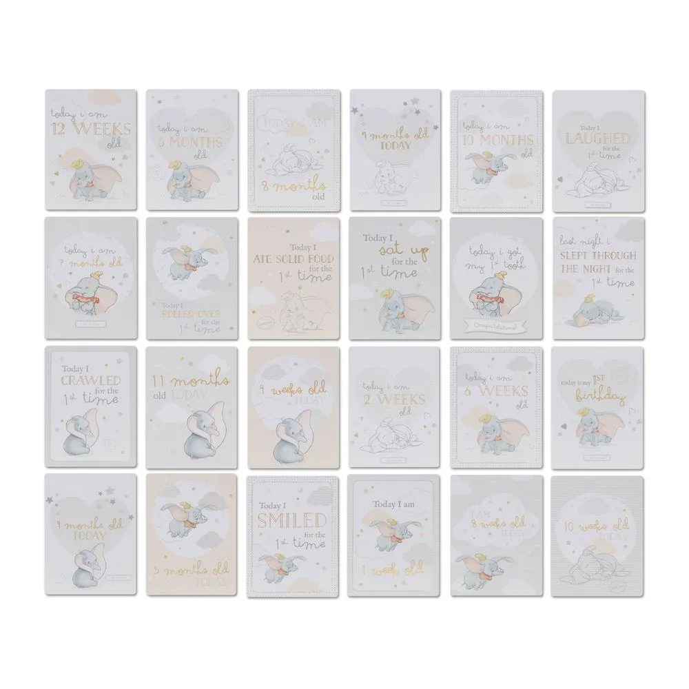 Disney Magical Beginnings Dumbo Milestone Cards