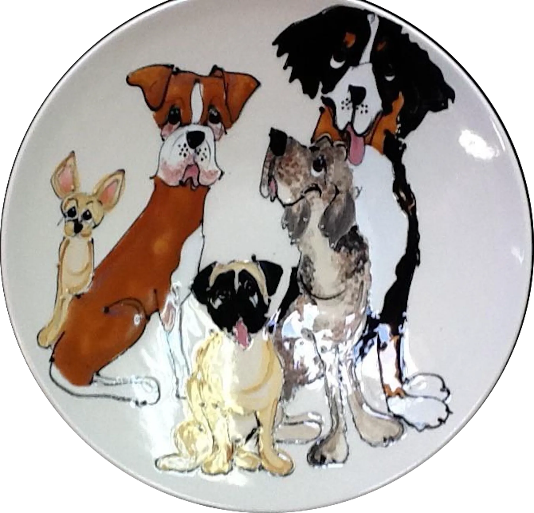 Dog Platter Trophy