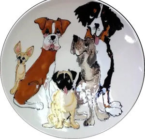 Dog Platter Trophy