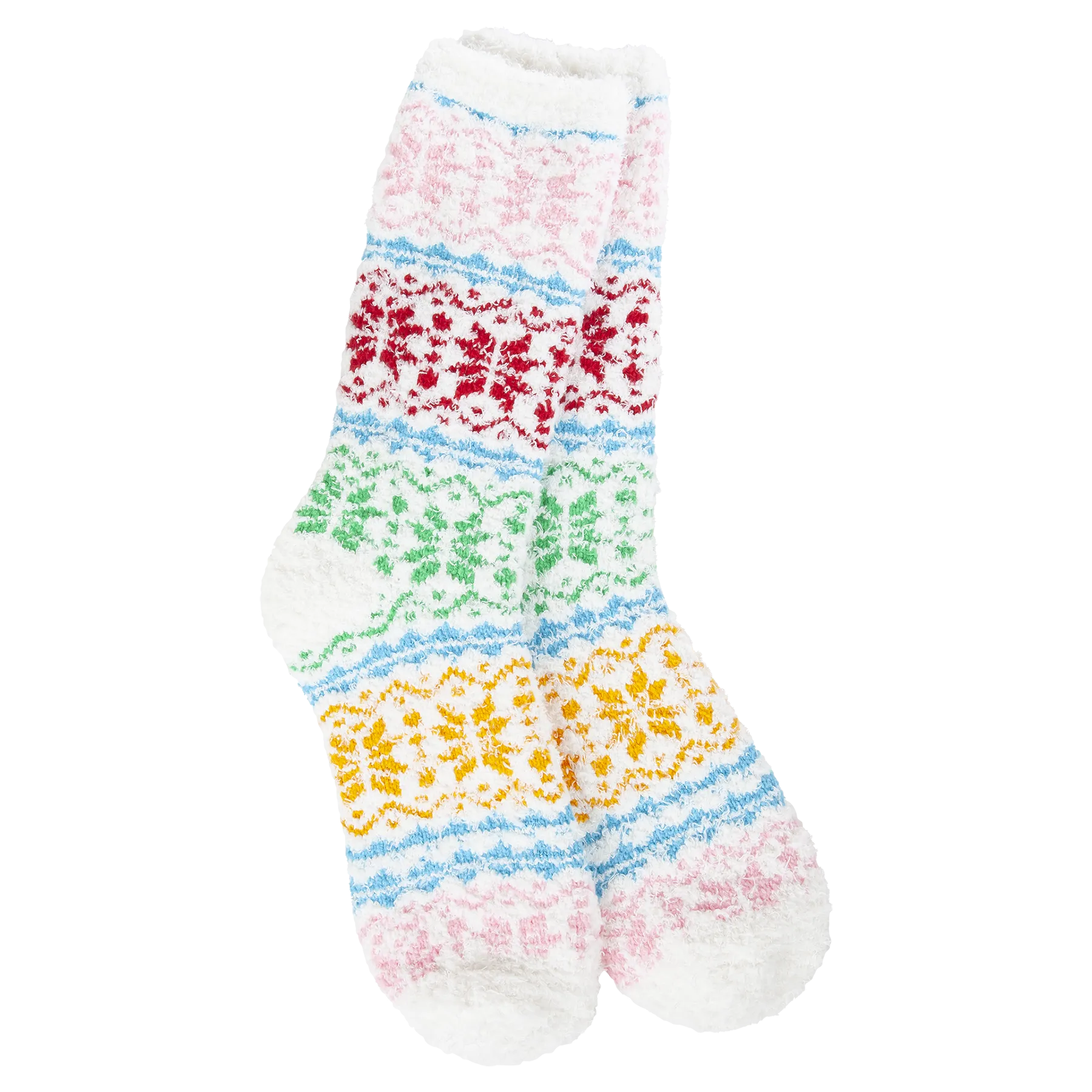 Fair Isle Whimsical Socks