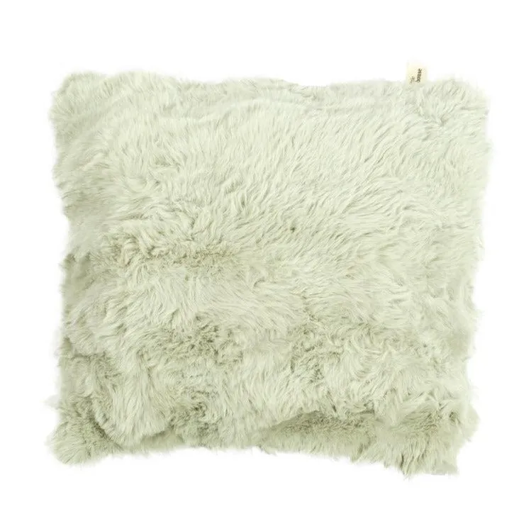 Faux Fur Scatter - Sage