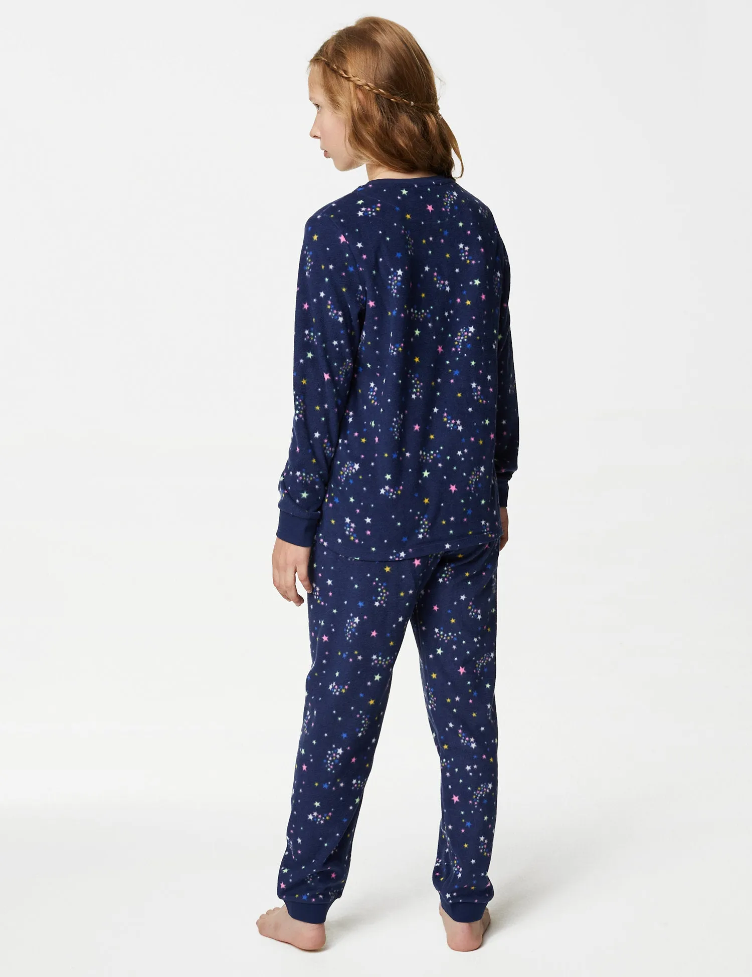 Fleece Star Print Pyjamas