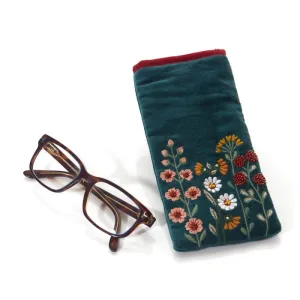 Floral Home Glasses Case