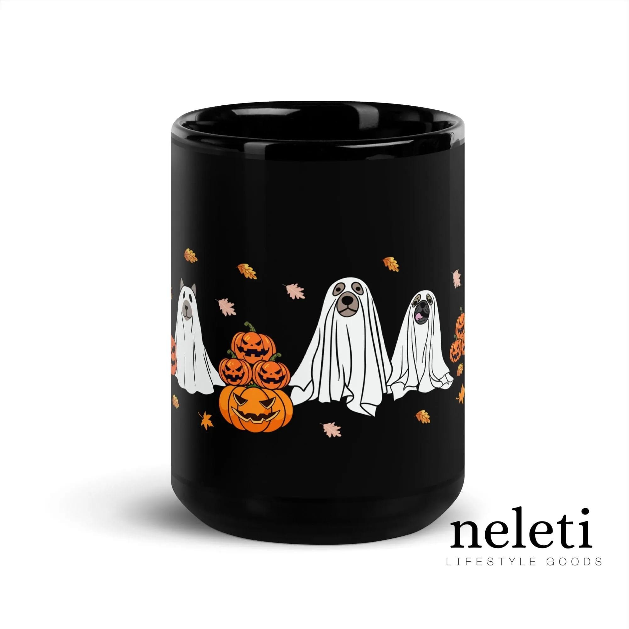 Halloween Mug: Spooky Paws for Dog Lovers