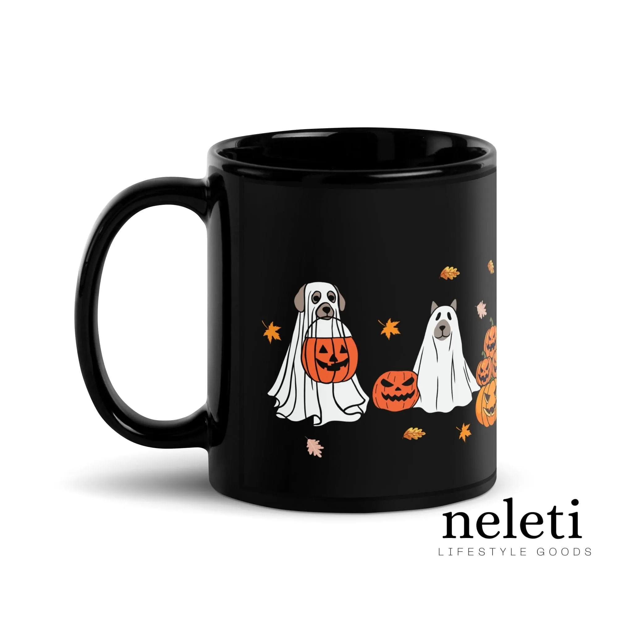 Halloween Mug: Spooky Paws for Dog Lovers