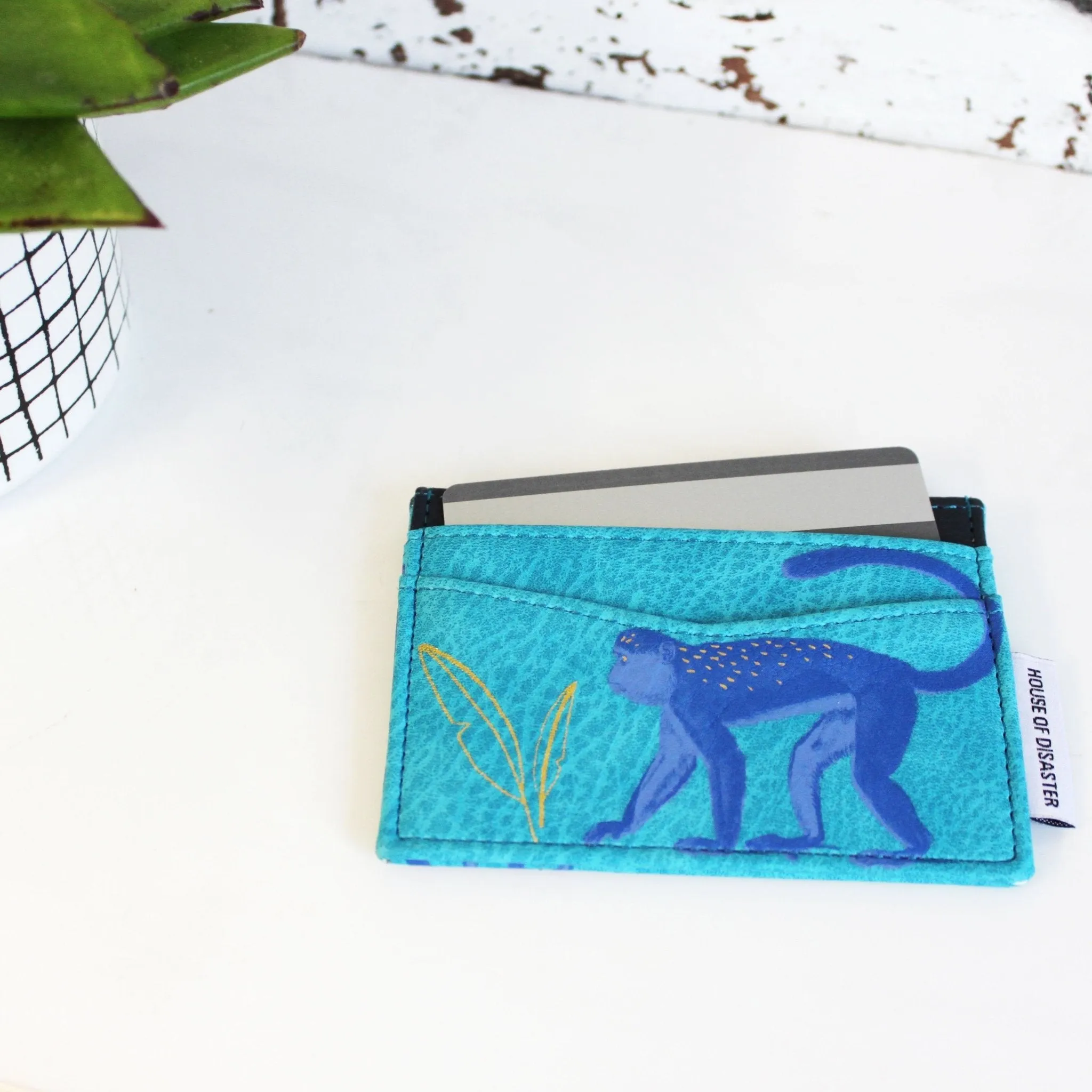 Heritage And Harlequin "Monkey" Card Holder