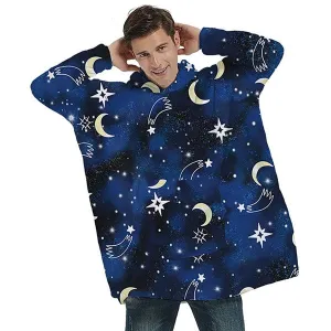 Hoodzie Adult Male Moon Stars