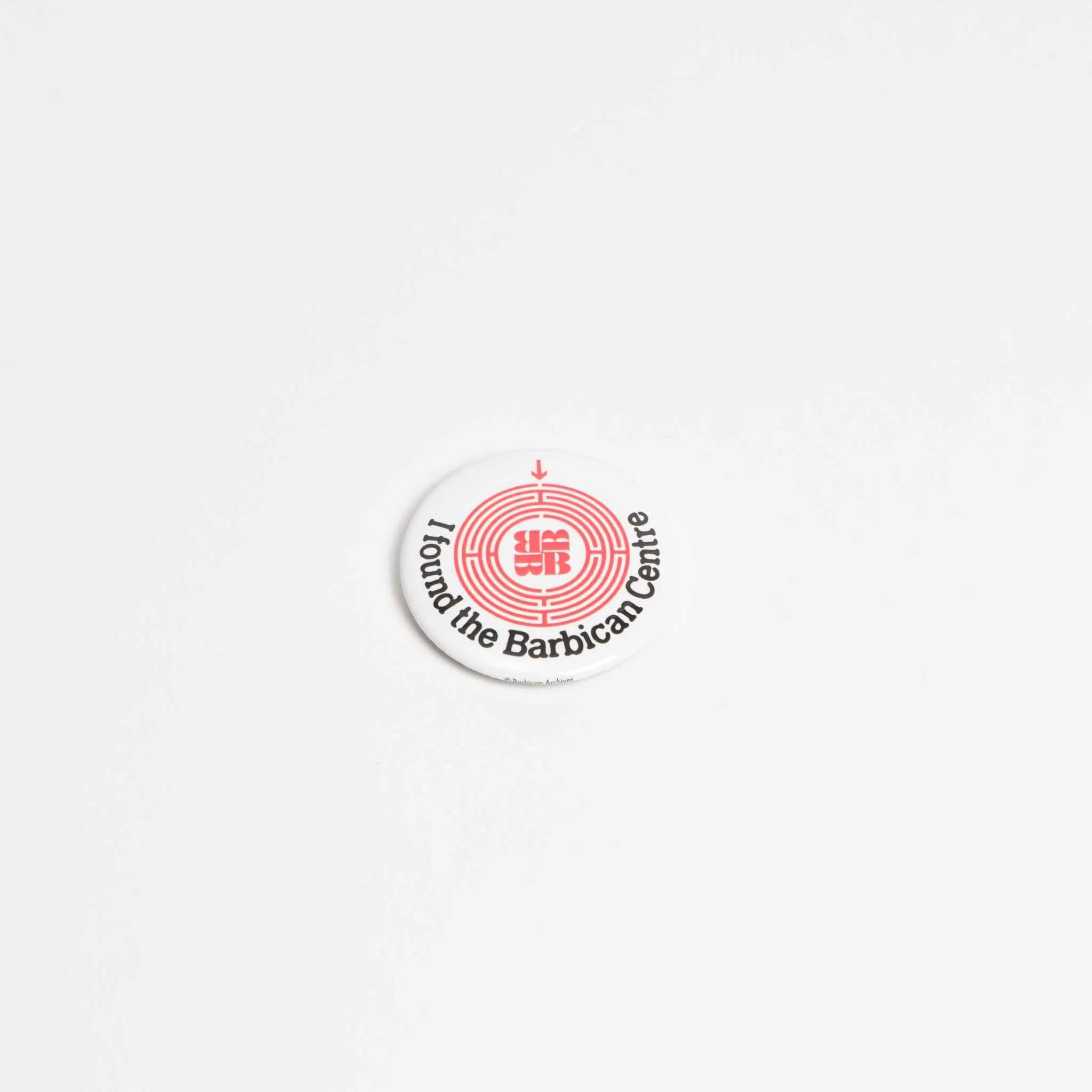 I Found The Barbican Button Badge