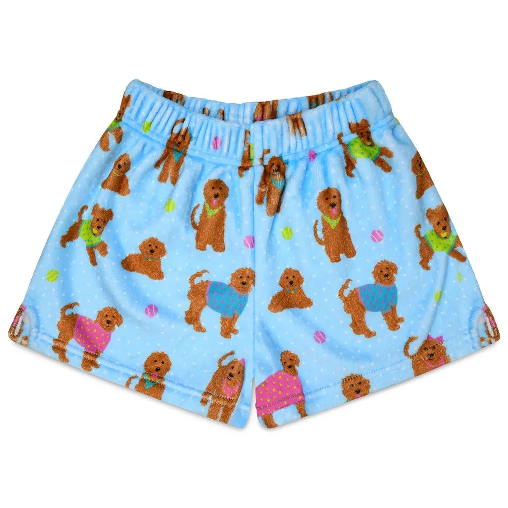 Iscream Cozy Pups Plush Shorts