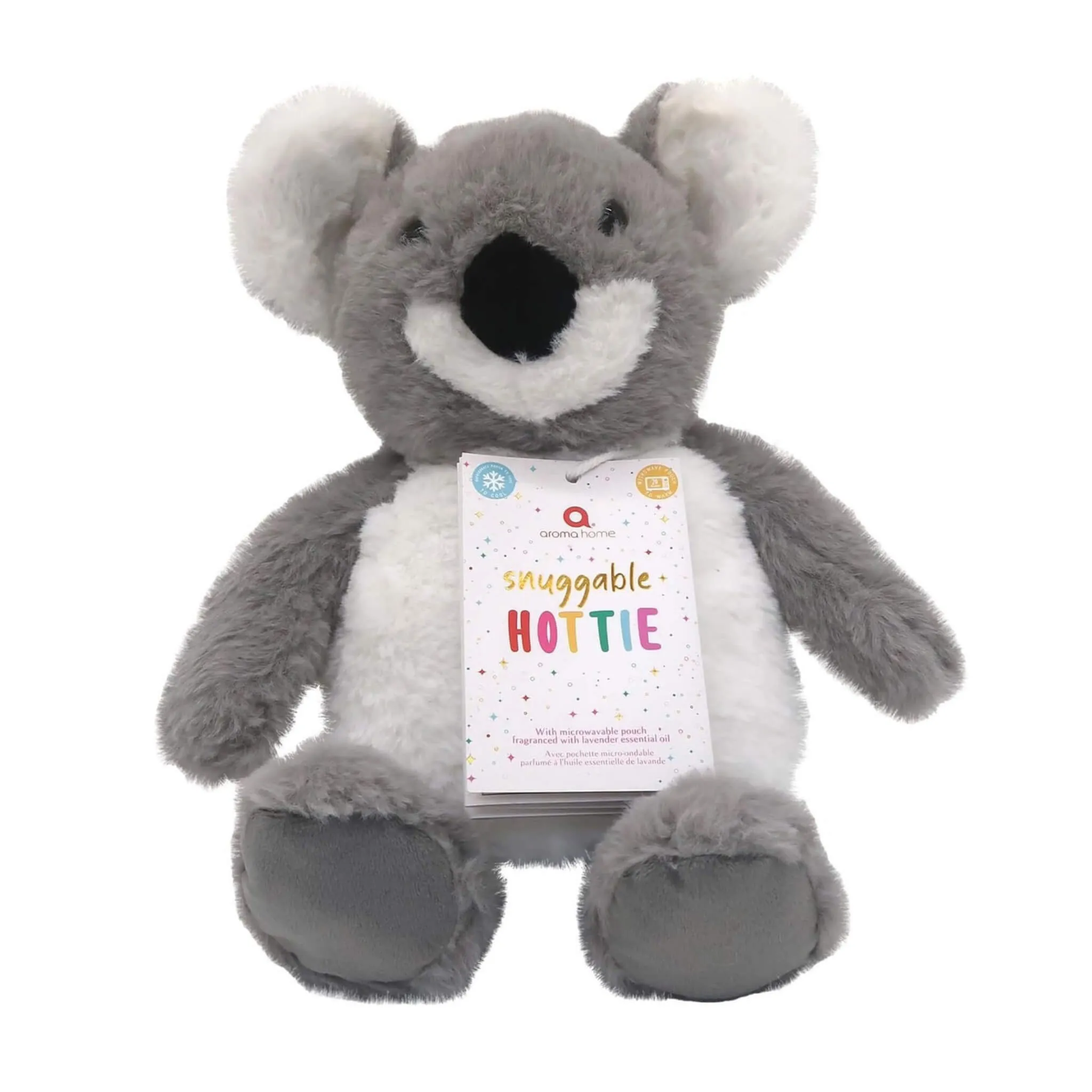 Koala Snuggable Hottie Heatable Animal Toy with Microwavable Pouch