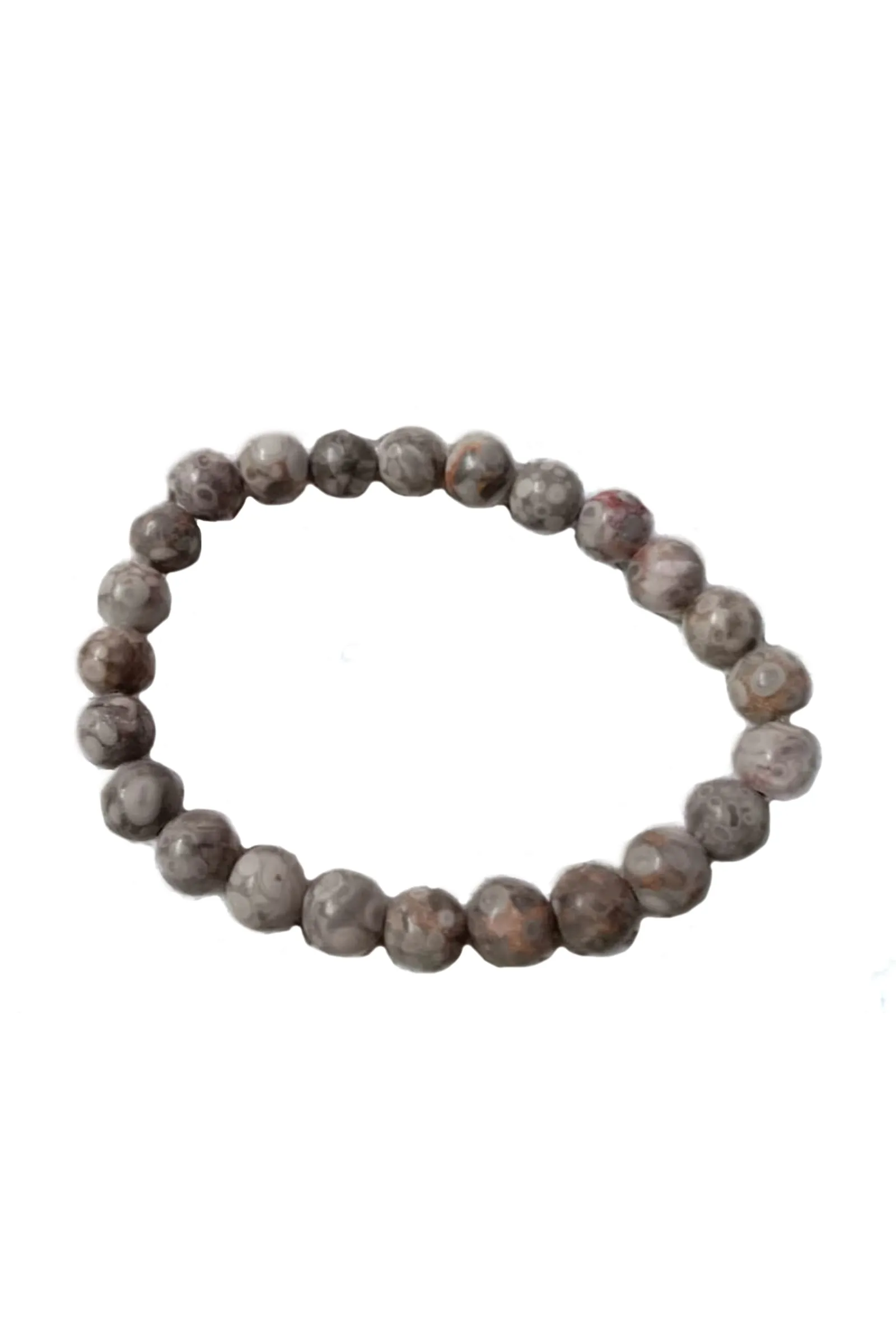 Kokonite Grey Beads Bracelet