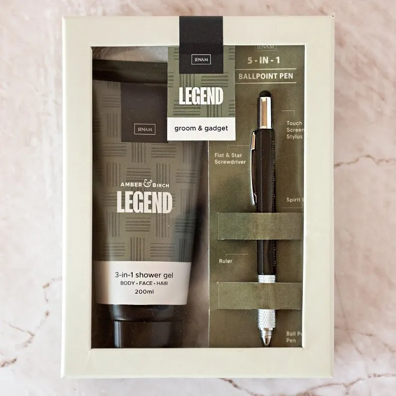 Legend Groom & Gadget Gift Set