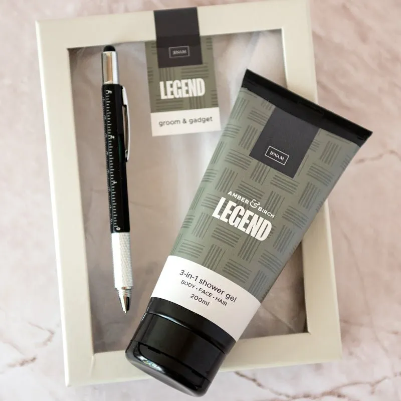 Legend Groom & Gadget Gift Set