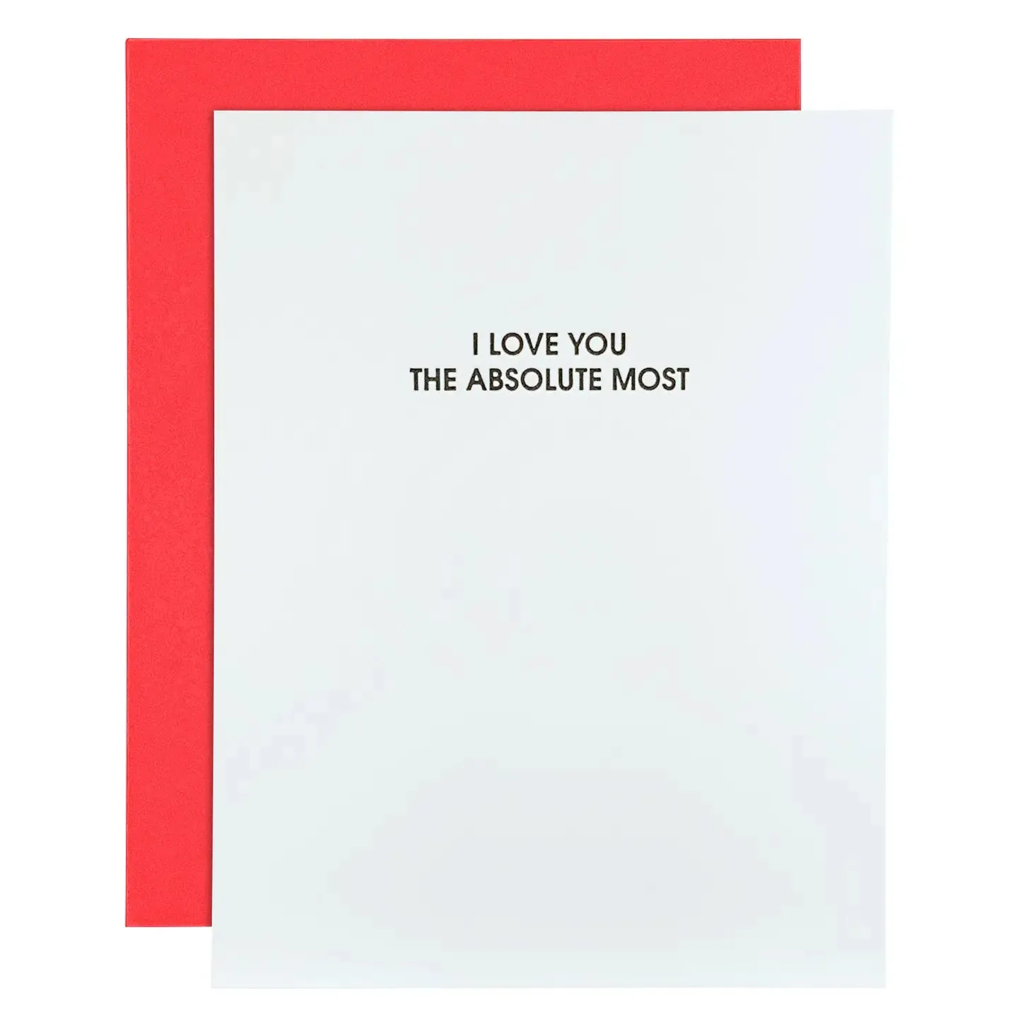 LOL Cheese Letterpress Greeting Cards