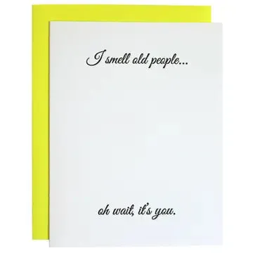 LOL Cheese Letterpress Greeting Cards