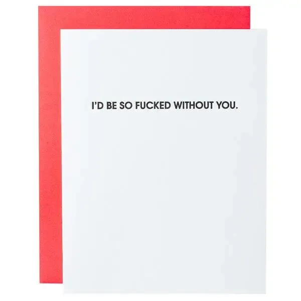 LOL Cheese Letterpress Greeting Cards