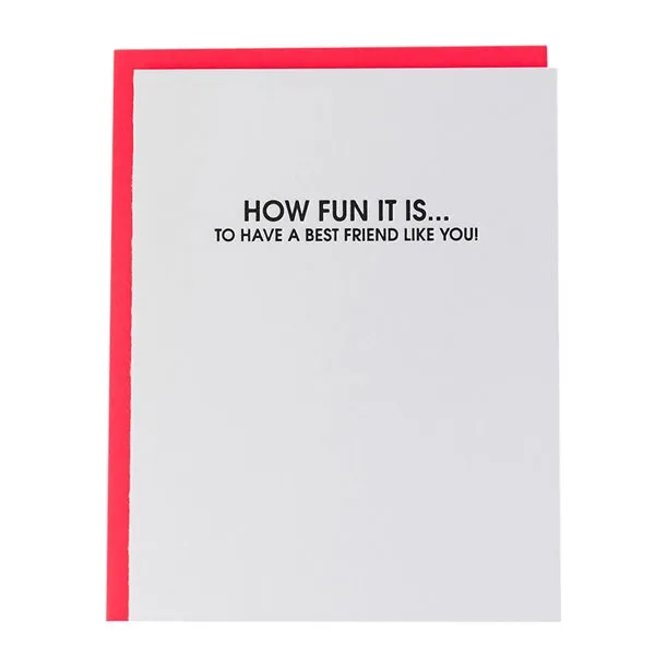 LOL Cheese Letterpress Greeting Cards