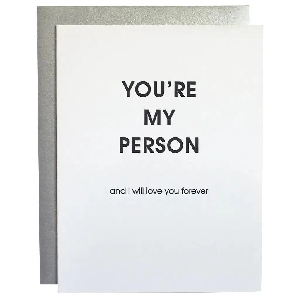 LOL Cheese Letterpress Greeting Cards