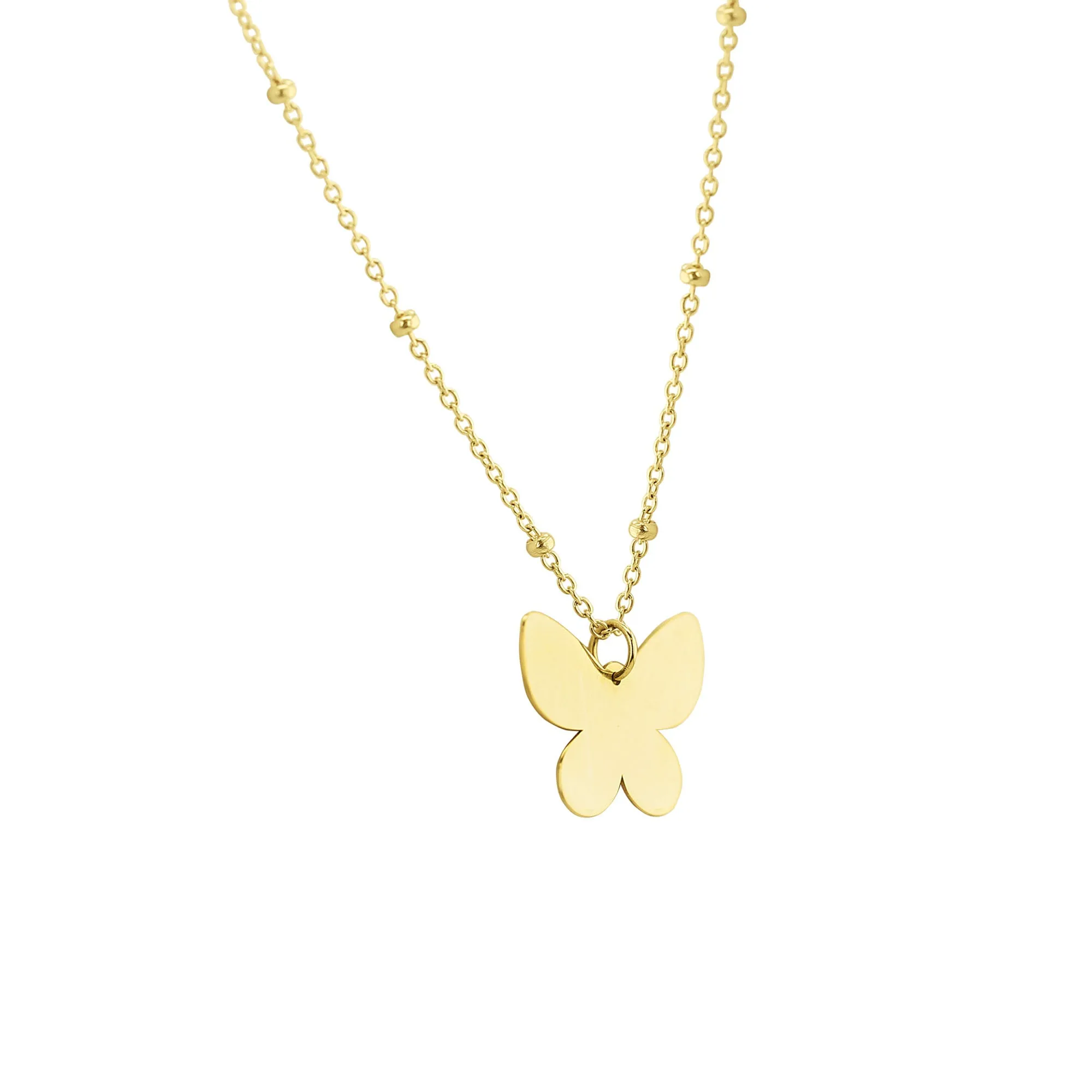 Love is Like a Butterfly Necklace