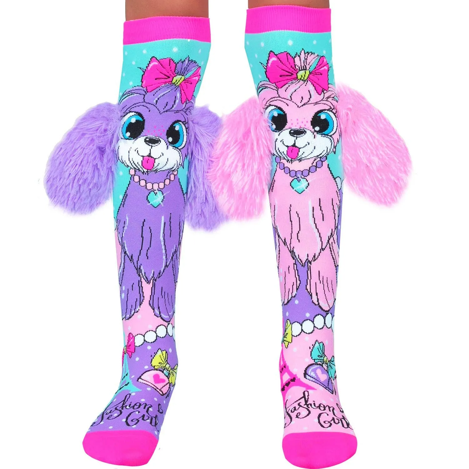 MAD Coco in Paris 3D Poodle Socks