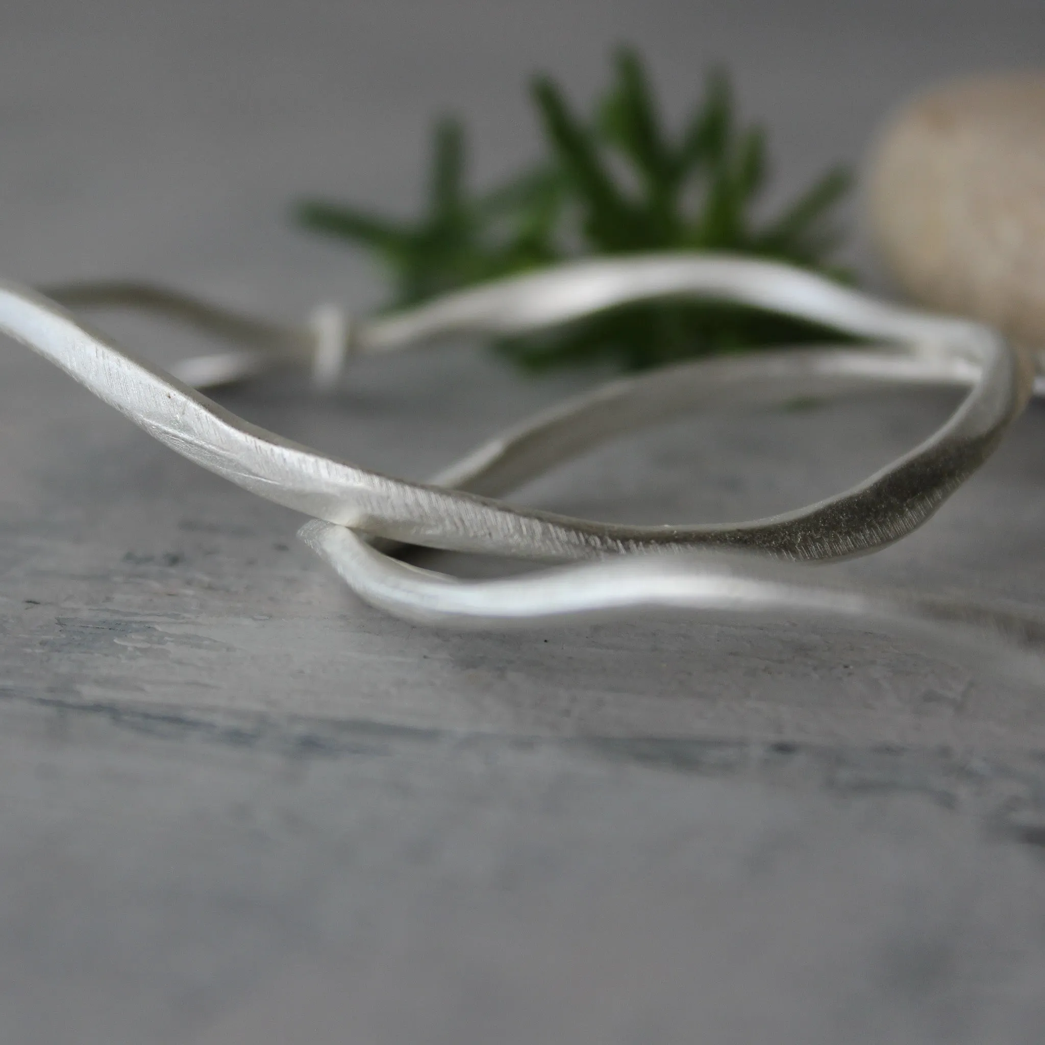 Mediterranean Silver Bangle