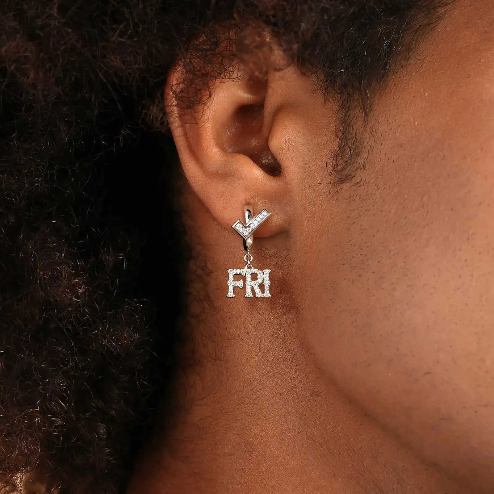 MON/FRI Dangly Earring