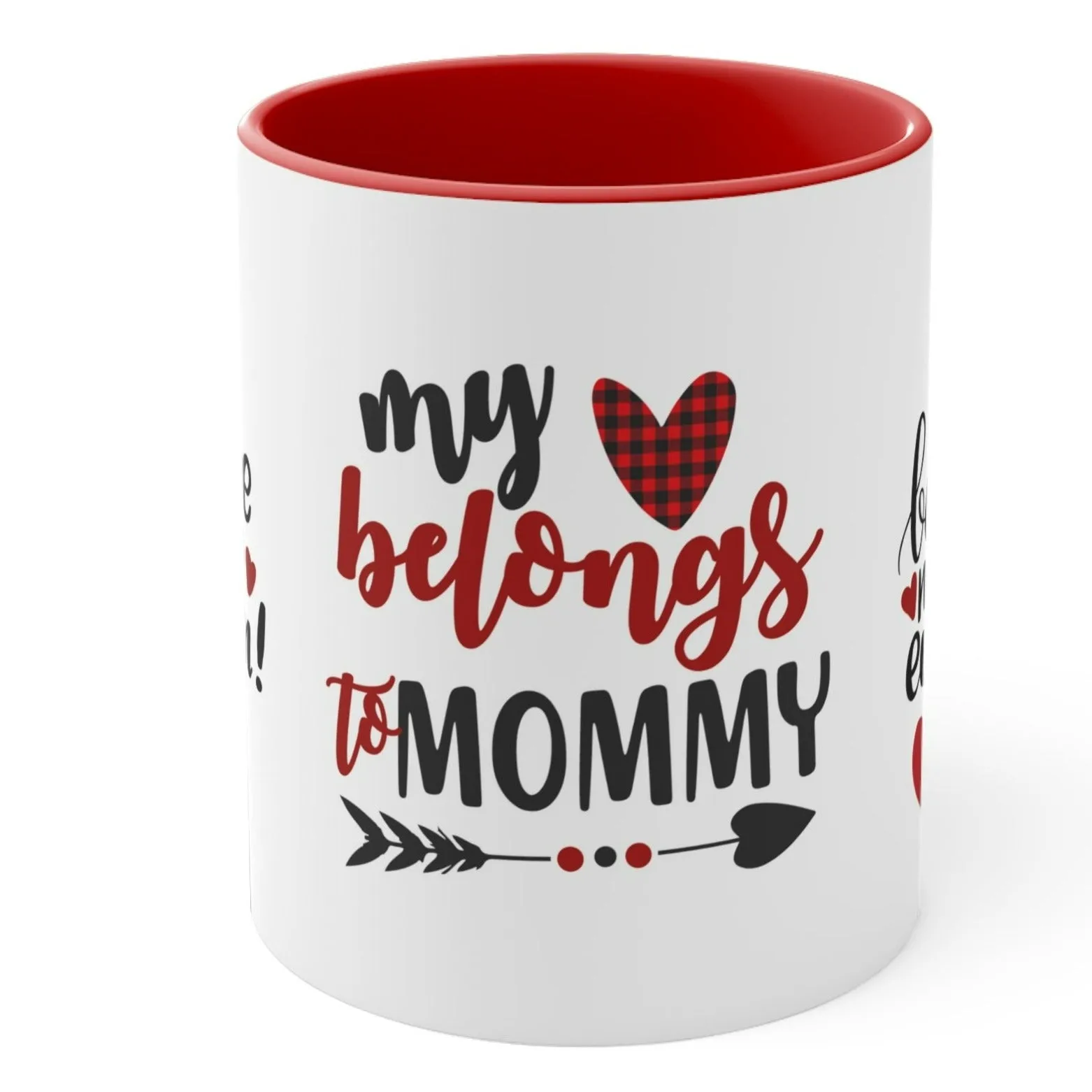 MY HEART Belongs to MOM Mug, Valentine's Day Gifts, Mother's Day Gifts, Gifts for Mom, Mom's Coffee Mugs, Mothers Appreciation Gift