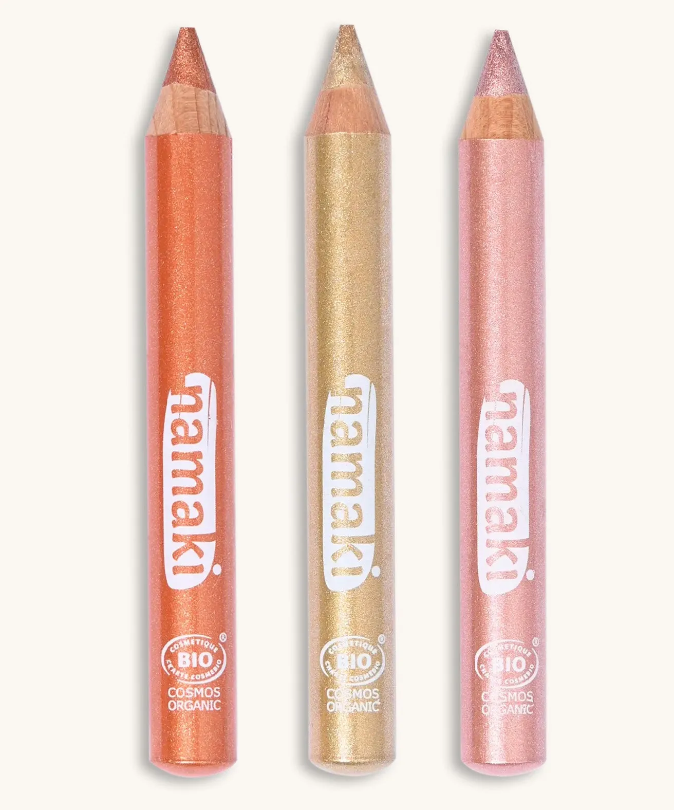 Namaki Makeup Glitter Pencils Set - Sunshine