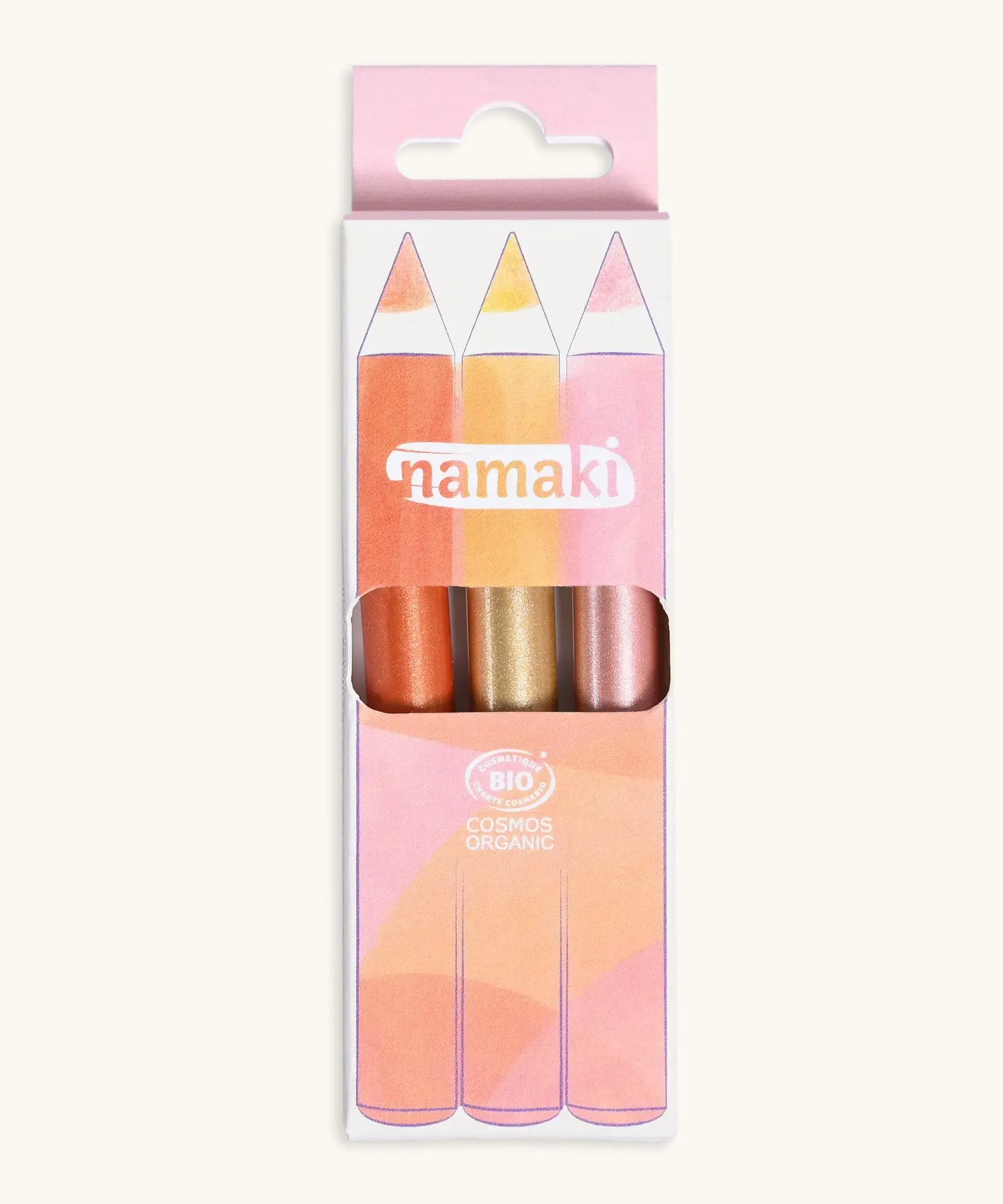 Namaki Makeup Glitter Pencils Set - Sunshine