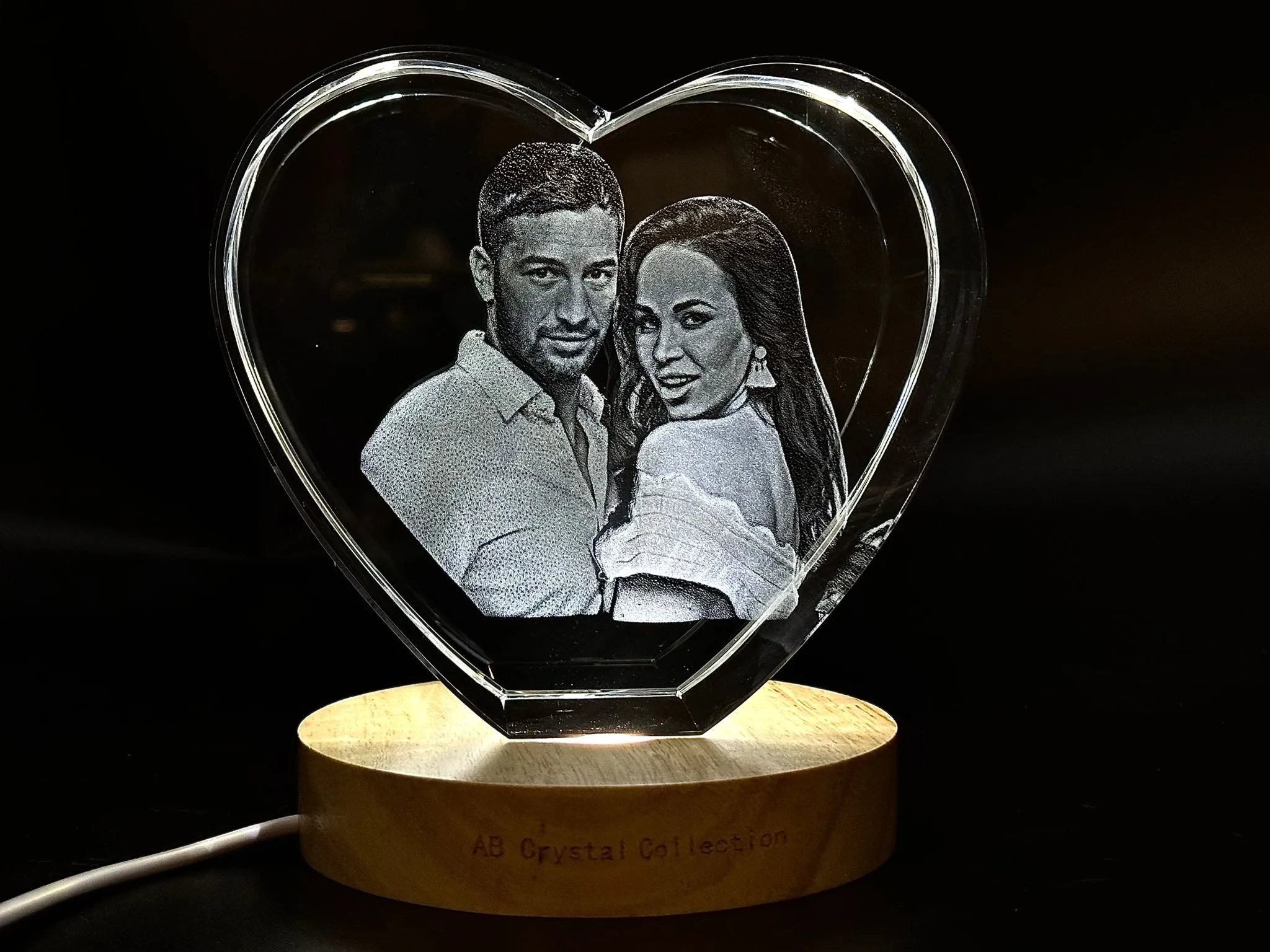 Personalized 3D Crystal Photo Gifts - Made in Canada