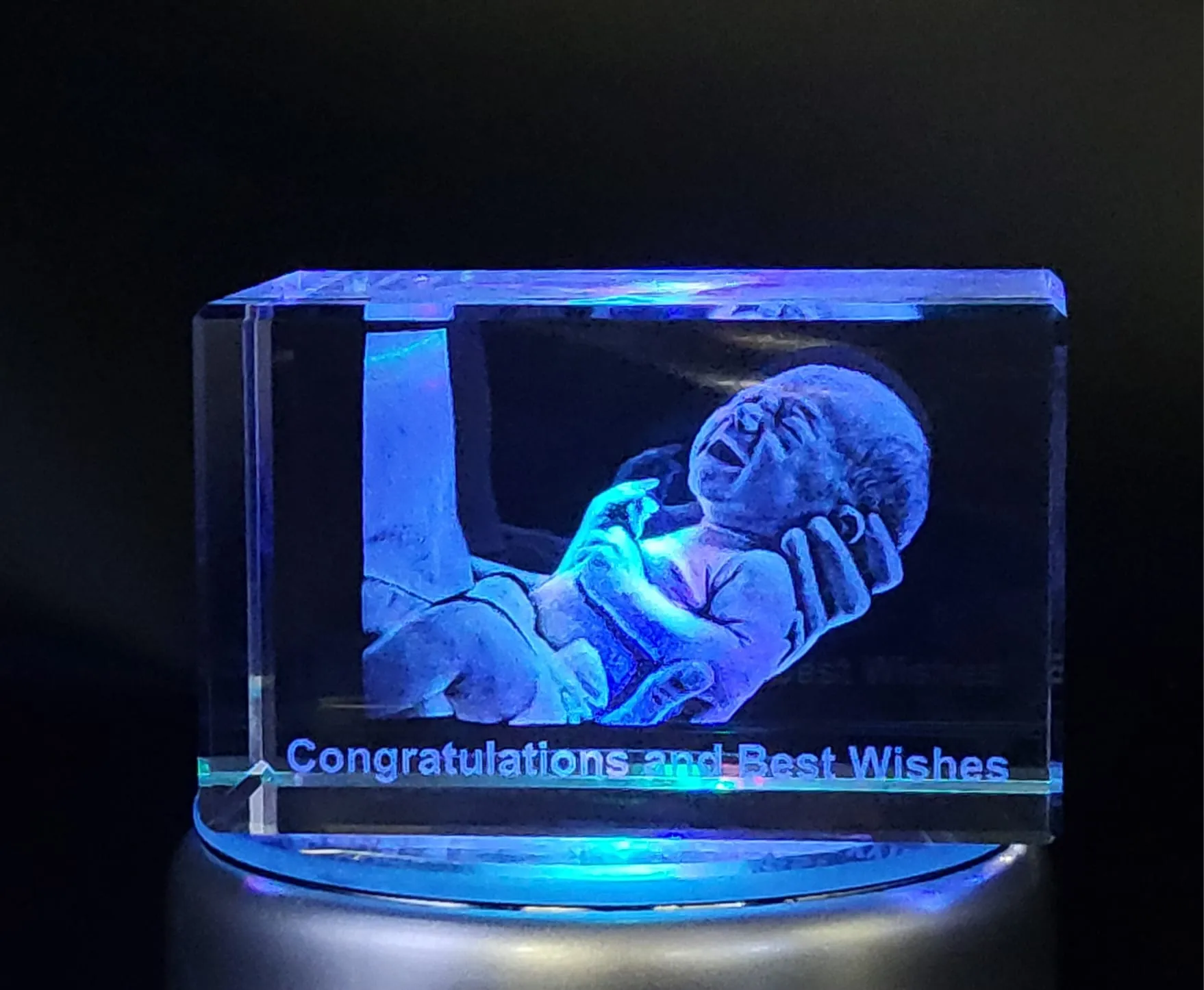 Personalized 3D Crystal Photo Gifts - Made in Canada