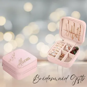 Personalized Bridesmaids Jewelery Box