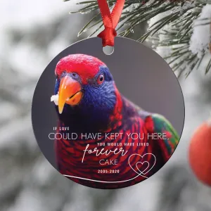 Pet Love Memorial Christmas Ornament