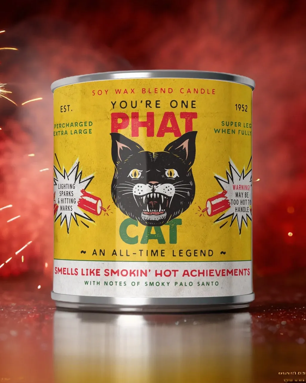 Phat Cat Candle