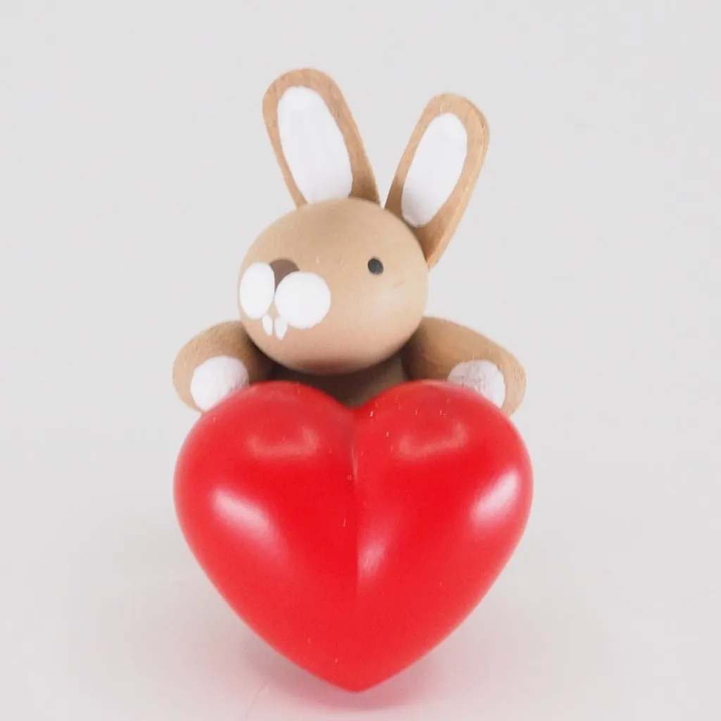 Premium Easter Bunny - Easter Bunny with heart