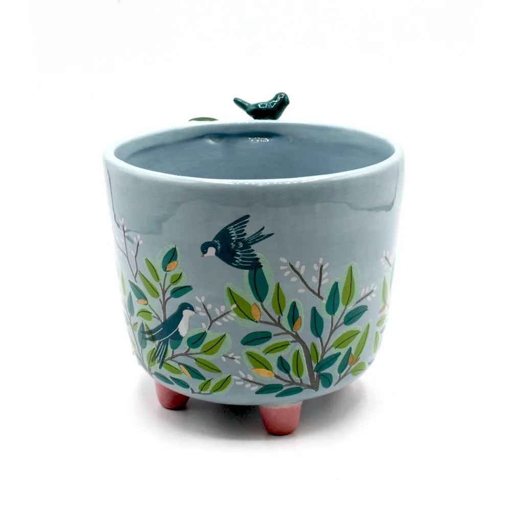 Secret Garden Bird Planter