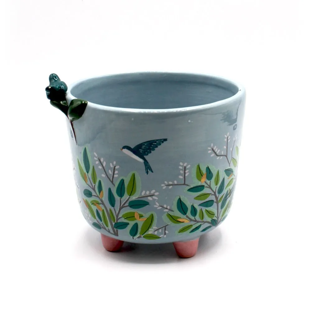 Secret Garden Bird Planter