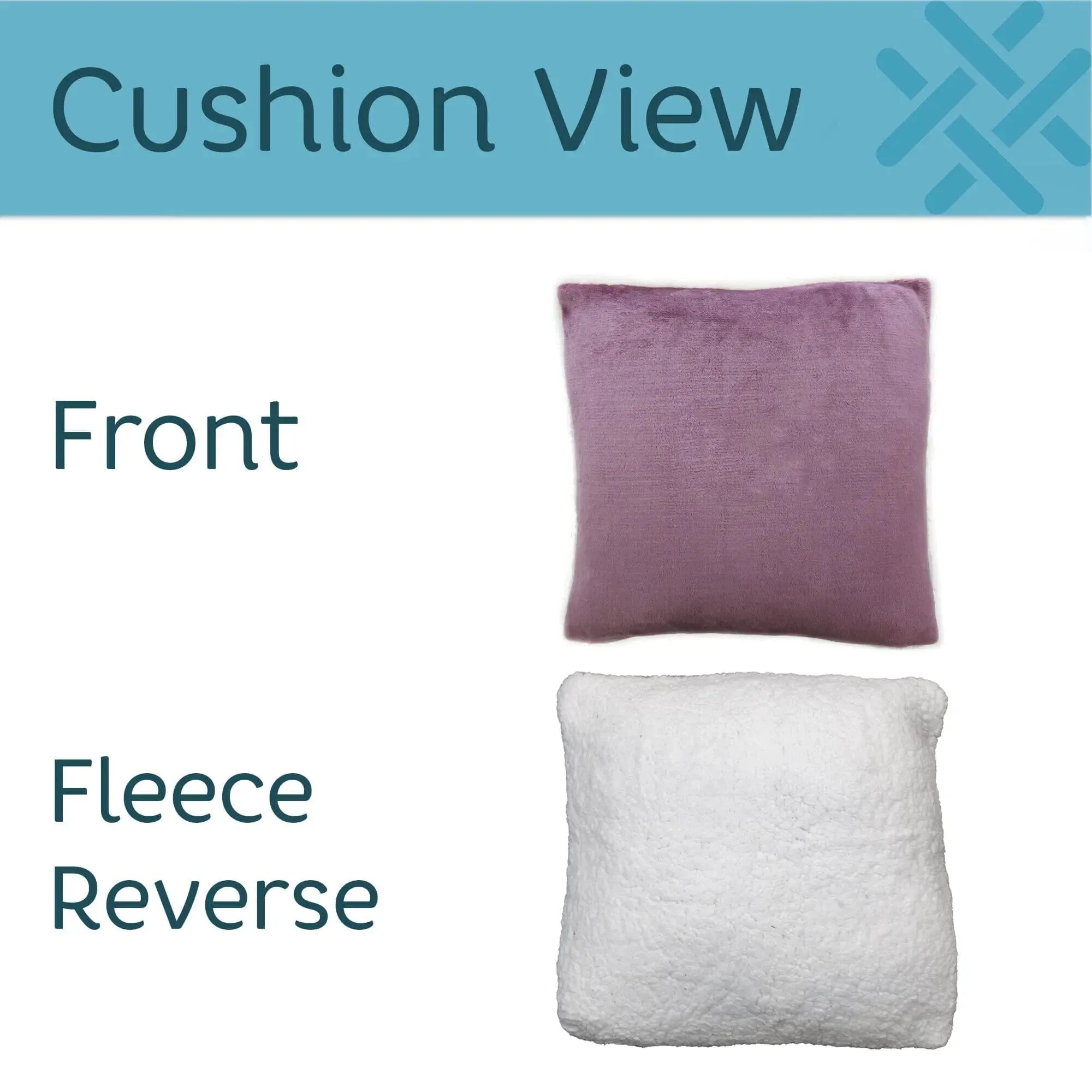 Sherpa Style Scatter Cushion