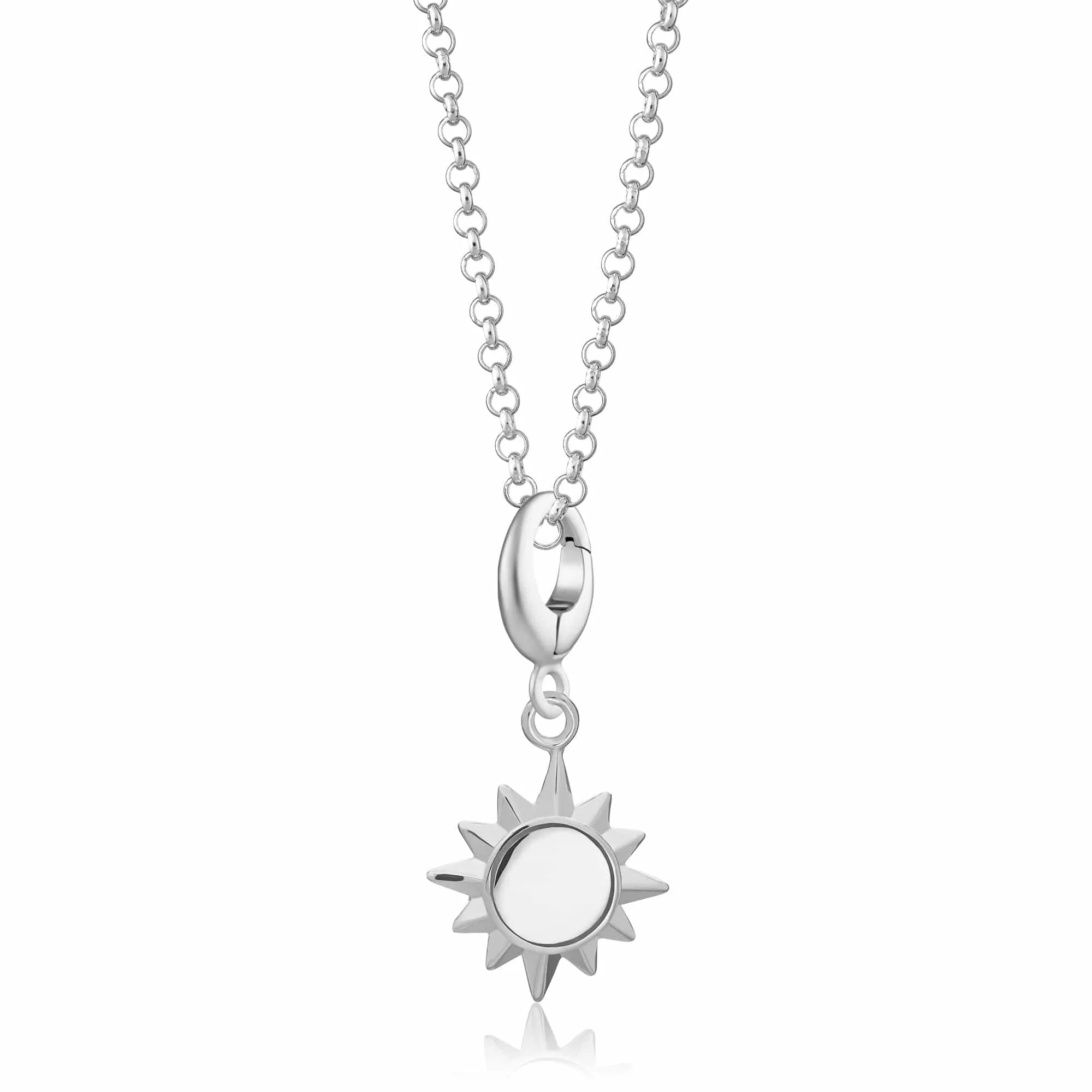 Silver Sunshine Necklace