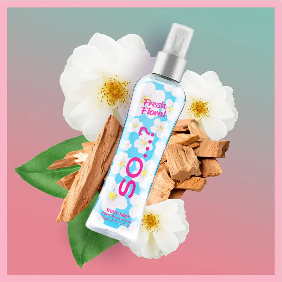 So...? Fresh Floral Body Mist 100ml