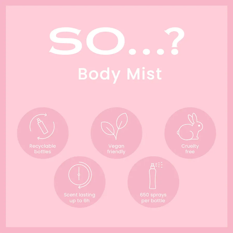 So...? Fresh Floral Body Mist 100ml